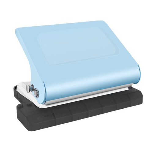 Manual 10 Hole Punching Device with 10 Assorted Binding Rings