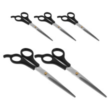 Pet Grooming Scissors Set Straight 5-Piece