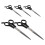 Pet Grooming Scissors Set Straight 5-Piece 1