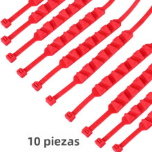 Motorcycle Snow Chains 10Pcs Reusable Anti-Slip Winter Emergency Safety Motorcycle Tire Accessories