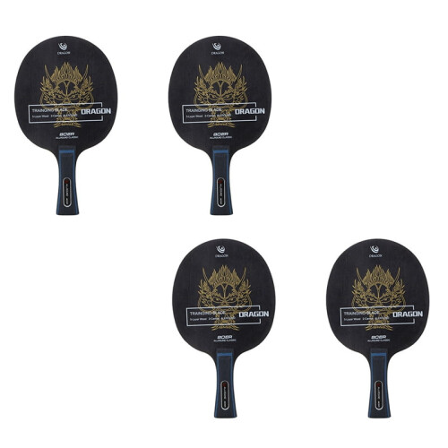 Table Tennis Blade Arylate Carbon Fiber 4-Pack