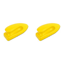 Multifunctional Car interior Leather Seat Cleaning Brush Washing Tool Yellow One Size