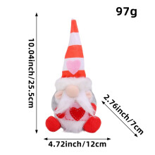 Valentinsdag gnome dukke gave