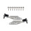 OEM-Style Reinforced Security Hook Fast Release Aluminum Alloy EK 1996-2000 1