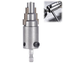 1PC Broken Pipe/Valve Extractor Tool for 1/2", 3/4", 1" – 40CrV Steel Hex Shank, Removes Rusted/Damaged Faucet Bolts & Angle Valves