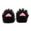 Γάντια Cat Paw Γάντια Cosplay με βελούδινα γάντια μαύρο ροζ 1