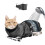 Cat Grooming Bag Polyester Breathable Mesh 18 Inch Black 1