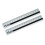2pc 15cm Metal Straight Ruler Slip Resistant Design Portable Size For Technical Drafting Classroom Projects Home Office 1