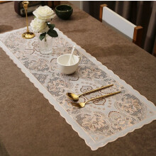 Lot de 2 sets de table Lotus en PVC – Style nordique, tapis isolant, luxe léger pour hôtels/restaurants – Compatible avec le drapeau Lotus de