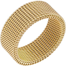 Snubní prsten z nerezové oceli 8mm, jednoduchý, hladký