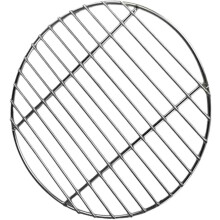 Grelha de aço inoxidável para churrasco, 26 cm