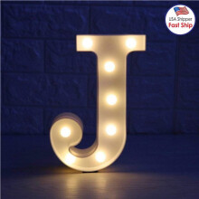 Comhartha Litreach Marquee Soilsithe LED – Soilse Aibítre le haghaidh Bainise, Breithlá, Cóisire, Nollag, Maisiúcháin Baile & Beáir (Ag luí