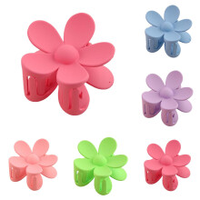 6er-Pack Haarspangen mit Blumenmuster, rutschfest, für Damen und Mädchen mit dickem Haar, Geschenkidee, 6 Farben