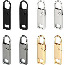 Upgraded Zipper Pull Replacement (8 pcs), Detachable Tabs for Luggage, Clothing, Jackets, Backpacks, Boots, Purse, Coat – 4 Colors incl. Brilliant