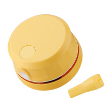 Mini aspirateur sans fil jaune, design compact pour un nettoyage rapide des miettes et débris au bureau, à la maison et en voiture #SJN1z