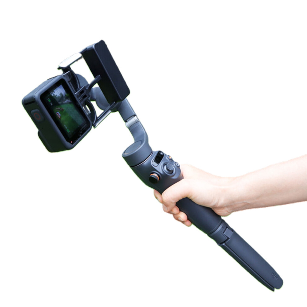 Lightweight Handheld Stabilizer Adapter Mount Plate With Thumb Screw For Om 6 5 4 3 Action Cameras Mounting Part 9402001222152