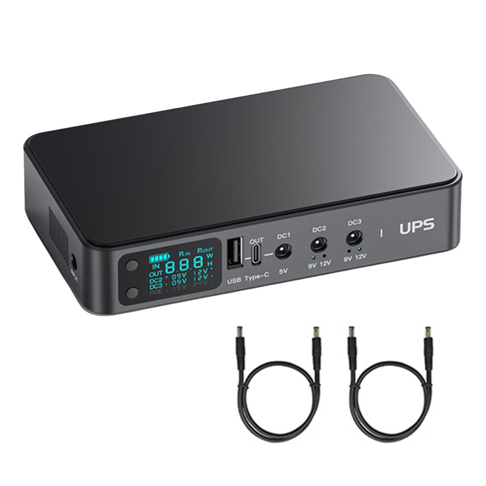 Uninterrupted Power Supply Backup For Led Wifi Camera Routers Speakers 3X5.5x2.1mm Output Uninterruptible Power Supply 5V 9V 12V Light 9377112530499