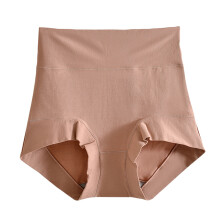 Culotte gainante taille haute pour femme, couvrance totale, effet ventre plat, sans coutures, confortable et respirante.