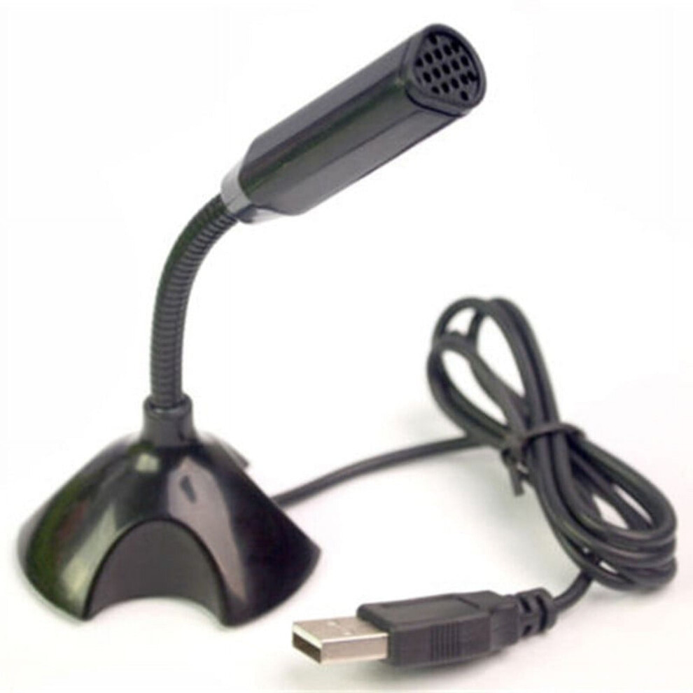 Usb Computer Microphone,Plug &Play Omnidirectional Condenser Pc Mic Compatible With Windows/Mac 9377112532219