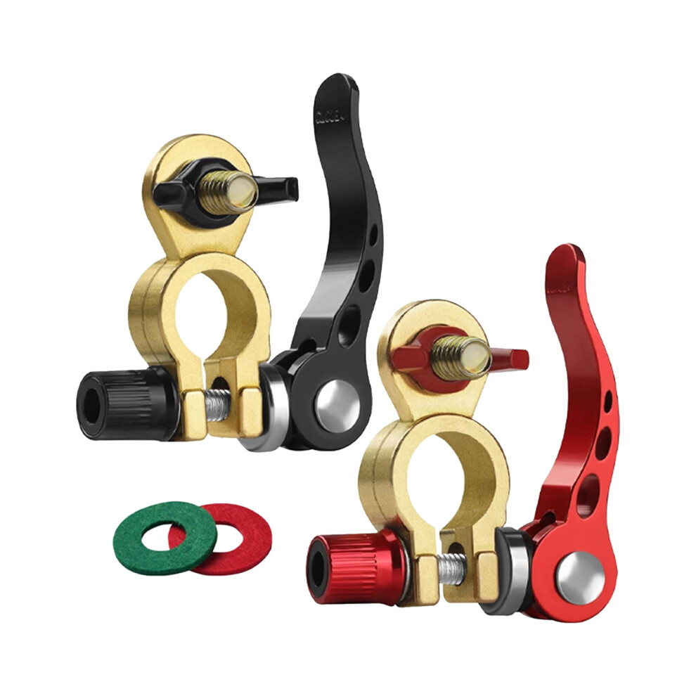 Quick Release Car Battery Terminals, Top Post Connectors Compatible With Automotive & Marine Batteries 9377112534442