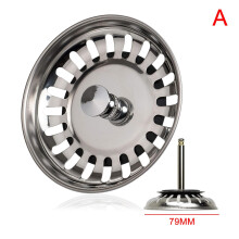 For Blanco Replacement Kitchen Sink Strainer Basket Drain 79mm/82mm Plug