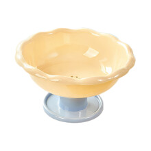 Coupe à fruits en forme de fleur avec trous de drainage 26 x 14 cm