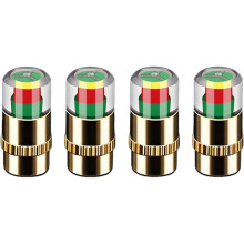 2026 New 3-Color Tire Pressure Monitor Valve Stem Caps, Universal for Cars/Trucks/SUVs, compatible with standard valve stems
