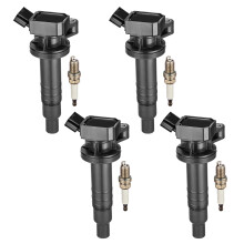 Ignition Coil Pack and Iridium Spark Plugs Set for 1.8L