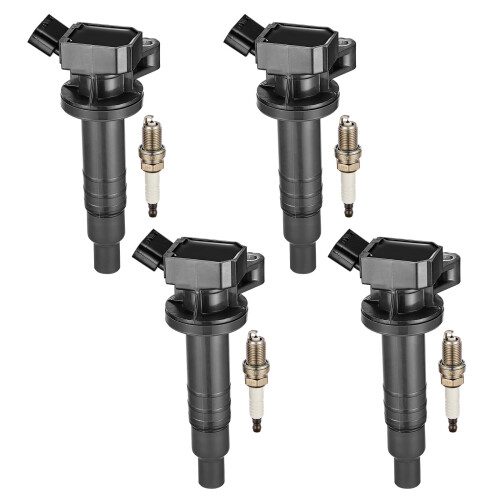 Ignition Coil Pack and Iridium Spark Plugs Set for 1.8L