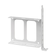2.5" SSD Mounting Bracket Easy Installation Hard Drive Holder Solid State Drives White
