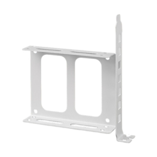 2.5" SSD Mounting Bracket Easy Installation Hard Drive Holder Solid State Drives White