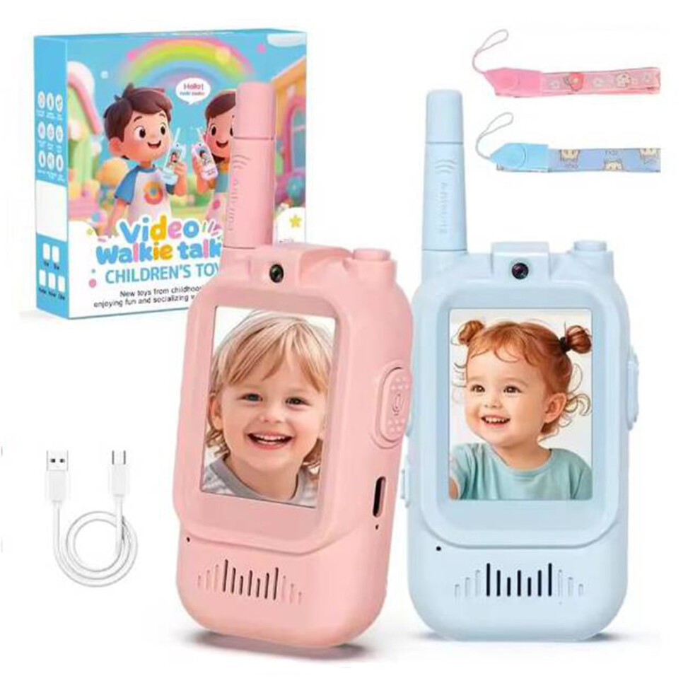 Kids Video Walkie Talkies Rechargeable 2-Pack 913466129218