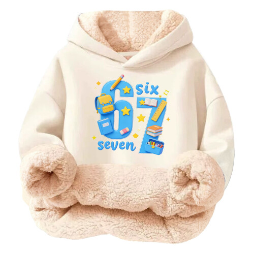 Sweat à capuche imprimé multicolore pour enfant (1 pièce)