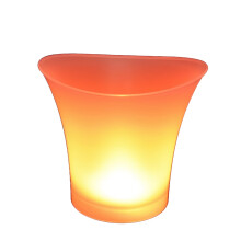 LED-Eiskübel, farbwechselnd, transparent, 1 Stück