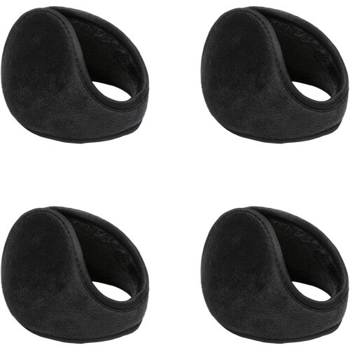 Ohrenschützer aus Fleece, 4 Stück
