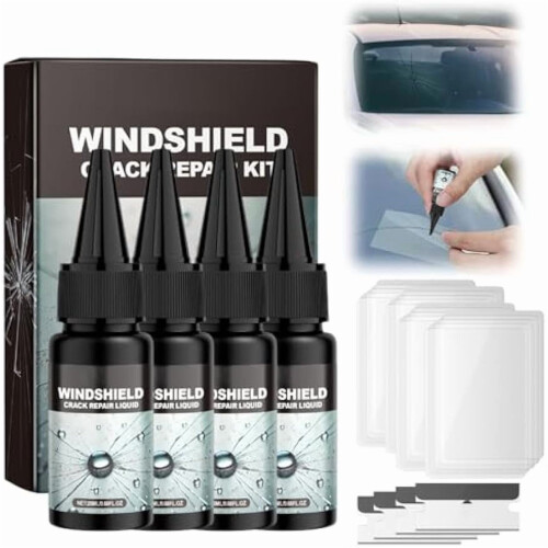 Windshield Crack Repair Kit for Automotive Front Windscreen