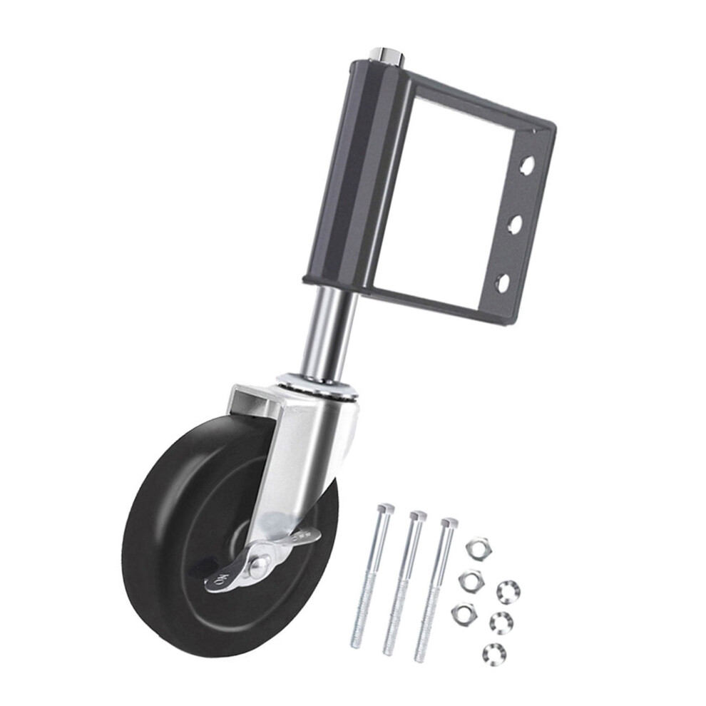 Spring Loaded Gate Wheel For Smooth Movement On Uneven Terrain Portable Accessory For Metal And Rubber Materials 9027700072930
