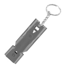 Outdoor Metal Safety Whistle Double Tube 150 dB