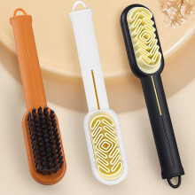 Suede Brush Double-Sided Stain Removal Cleaning Tool with Long Handle for Leather Shoes and Restroom Care Topliu