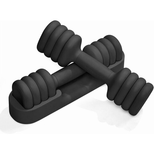Adjustable Dumbbell Set 4-in-1 2-5 lbs Each
