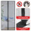 Magnetic Door Screen 210x99cm Breathable Mesh Insect 1