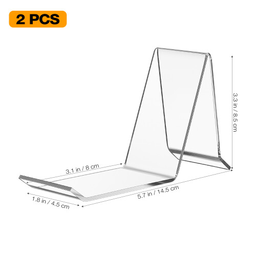 2 stück acryl schuhdisplay, sandalenablage, sneakerhalter 1