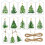 Christmas Paper Gift Tags with Rope 60 Pcs 1