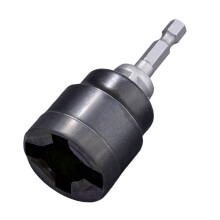 Thickened Electric Wrench Jack Socket – Compatible with Car/RV/Truck, Fast Cross Design, Drill Adapter for Tire & Auto Repair