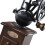 wooden manual coffee grinder hand crank mill for kitchen use 9