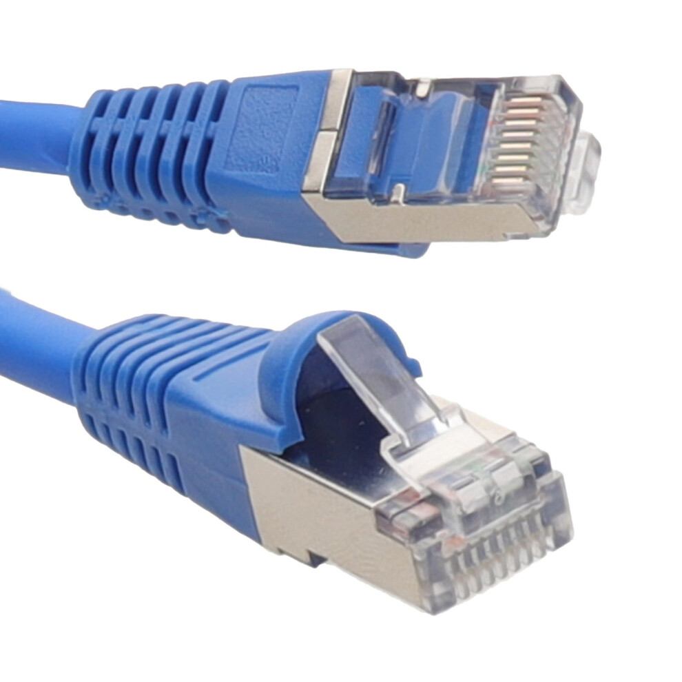 Kenable Cat6a Sstp Lszh Rj45 Network Ethernet Patch 10 Gigabit Cable 20M Blue