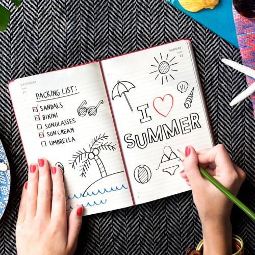5 Stück Nylon Elastische Buch Schnur Für Notebook Büro Reise 2