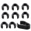 10 Stuks Microfoonkabelhouders Duurzaam Flexibel Kabelclips 10