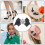 4pcs Gnome Pendant Dolls for Easter Party, Home Decor, Dwarf Scene 8