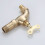 Ergonomic Copper Water Tap for Kitchen and Bathroom Quick Open Faucet 1